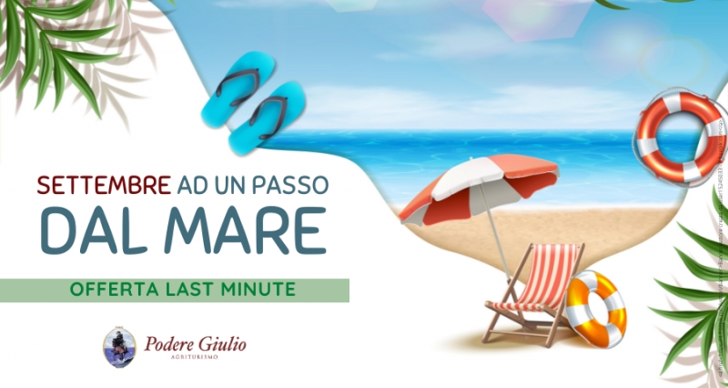 Settembre ad un passo dal mare! LAST MINUTE ! 